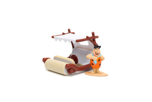 Jada Toys Set Masinuta Metalica Flintmobilul si Figurina Fred Flintstone