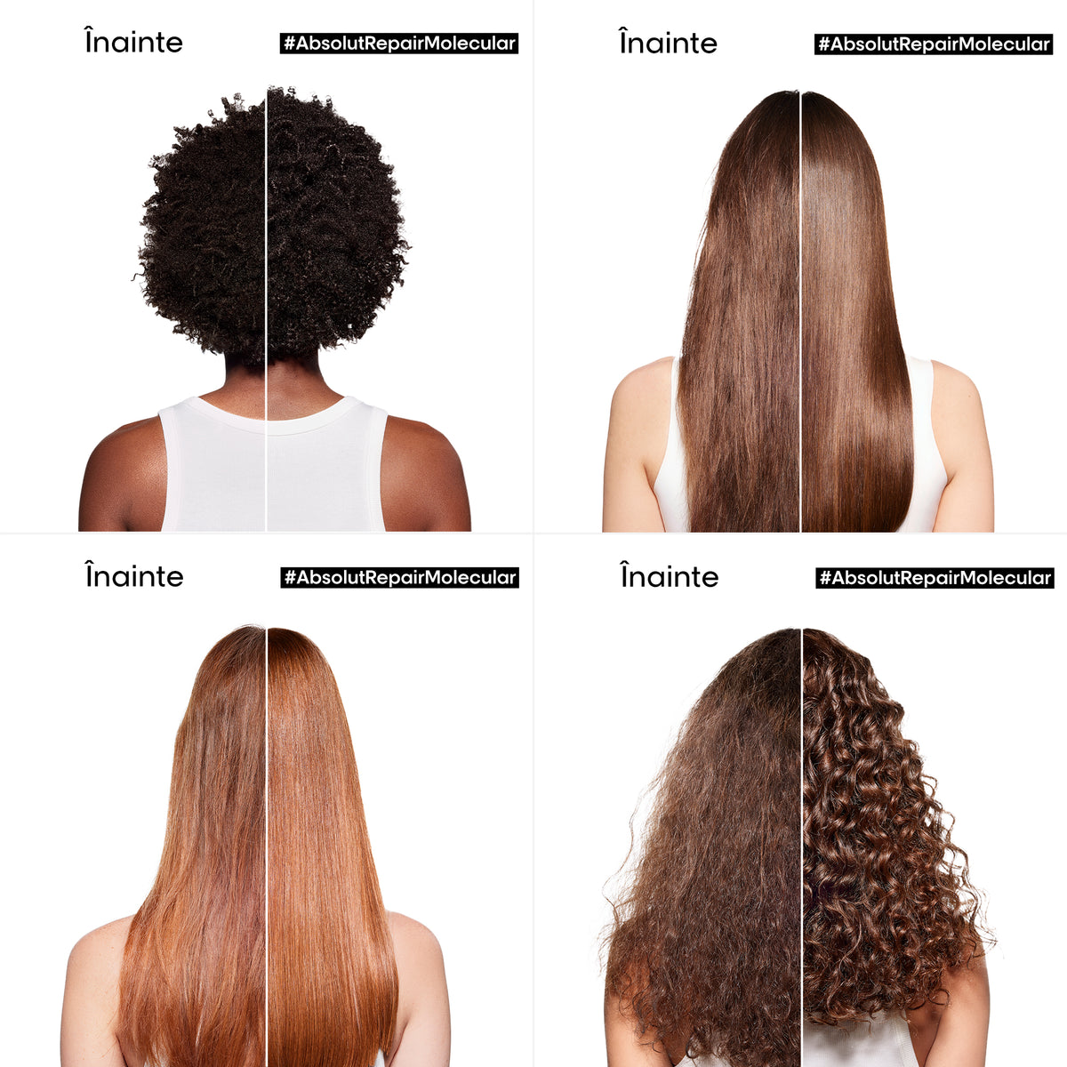L’Oreal Professionnel Serie Expert Absolut Repair Molecular - Sampon 300ml si Rezerva 500ml - Beauty Lounge