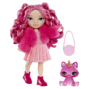 Rainbow High Littles Papusa Magenta Monroe