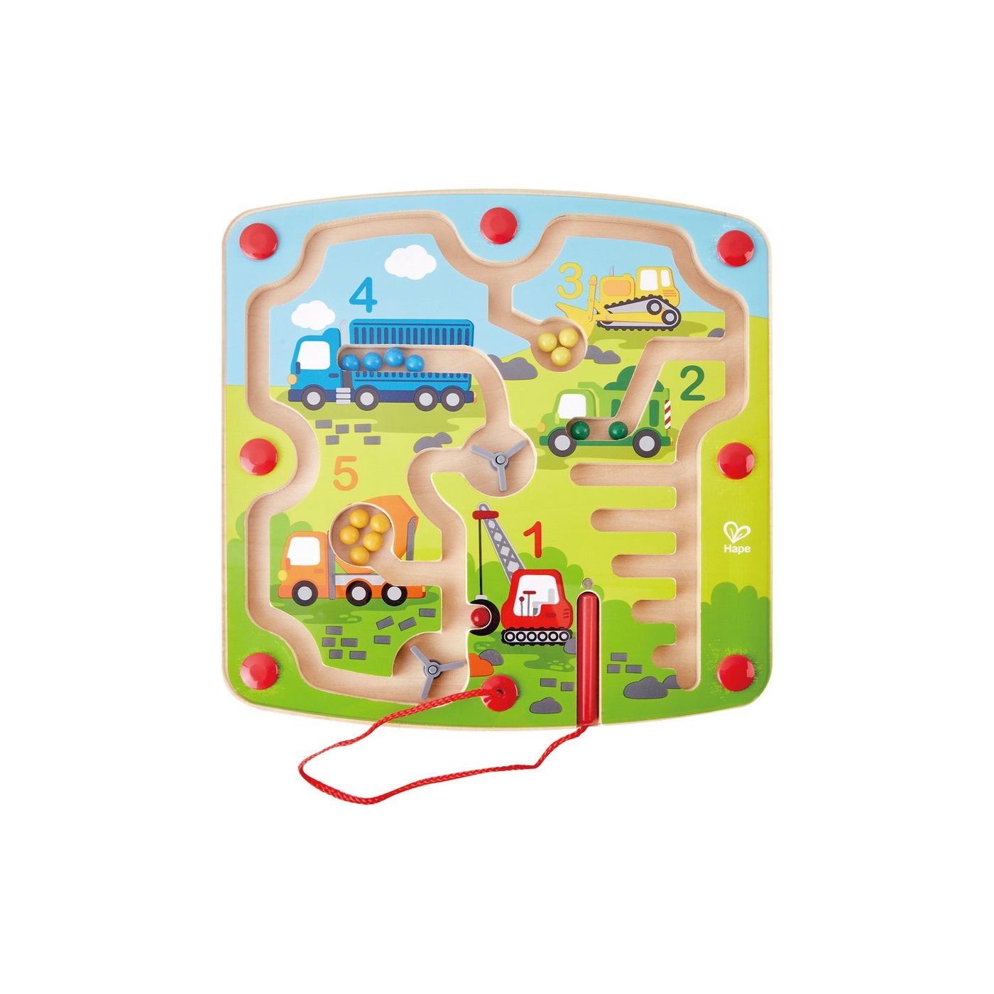 Hape Labirint Magnetic Constructii si Numere