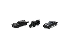 Încarcă imaginea în Galerie, Jada Toys Batman Set 3 Vehicule Nano Batman 4cm
