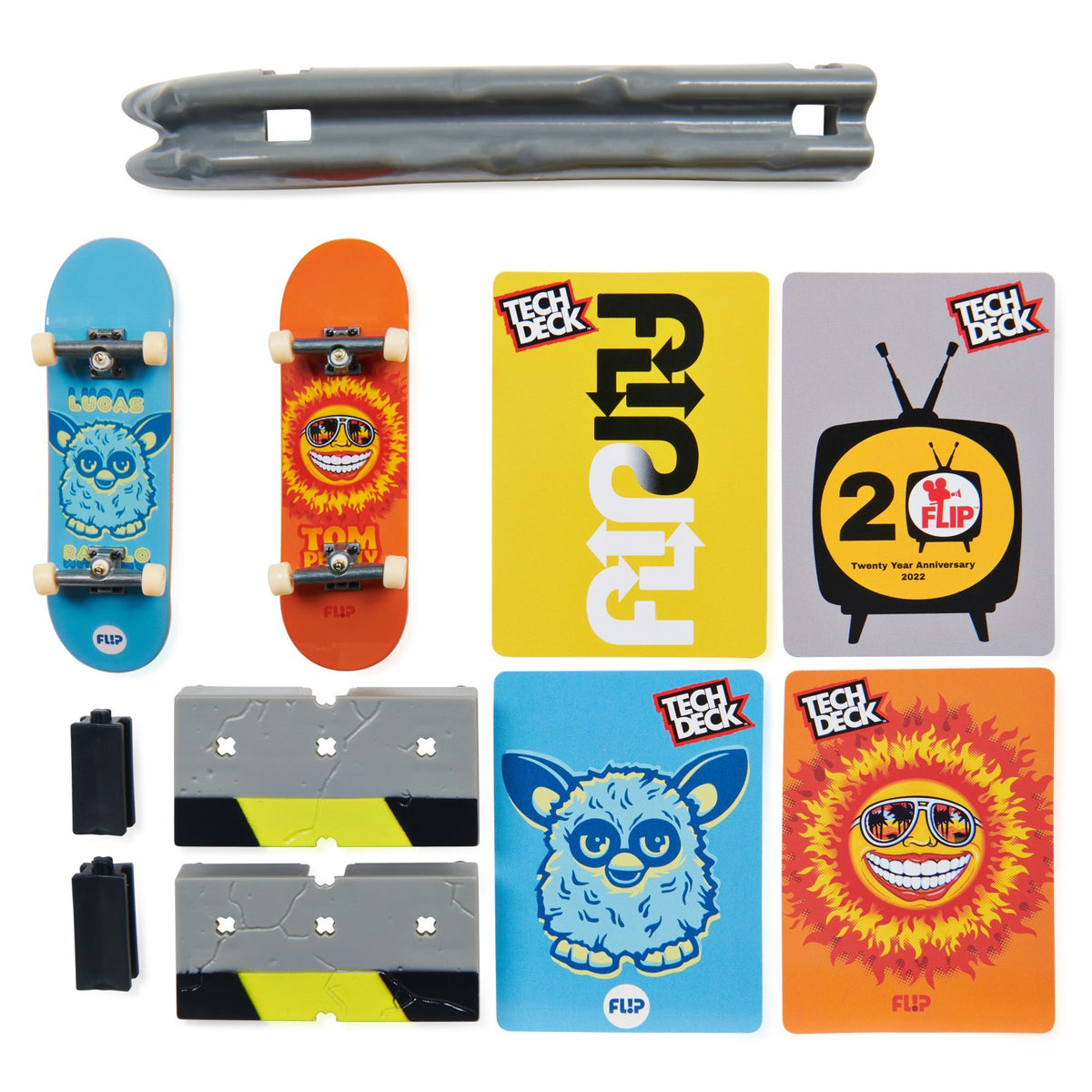 Tech Deck Pachet cu Obstacol Fingerboard Lucas