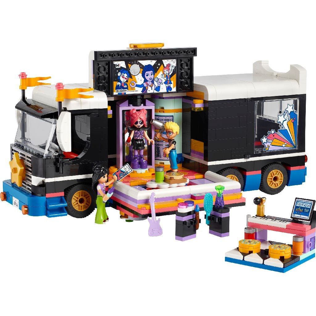 Lego Friends Autocar de Turneu Pentru Staruri Pop