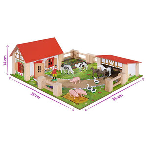 Eichhorn Ferma 38X35cm cu 21 de Accesorii