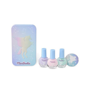 Martinelia Galaxy Dreams Set 3 lacuri de Unghii si Cutie de Depozitare