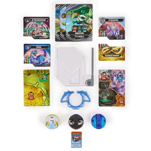 Bakugan Starter Pack Mantid Titanium Dragonoid si Trox