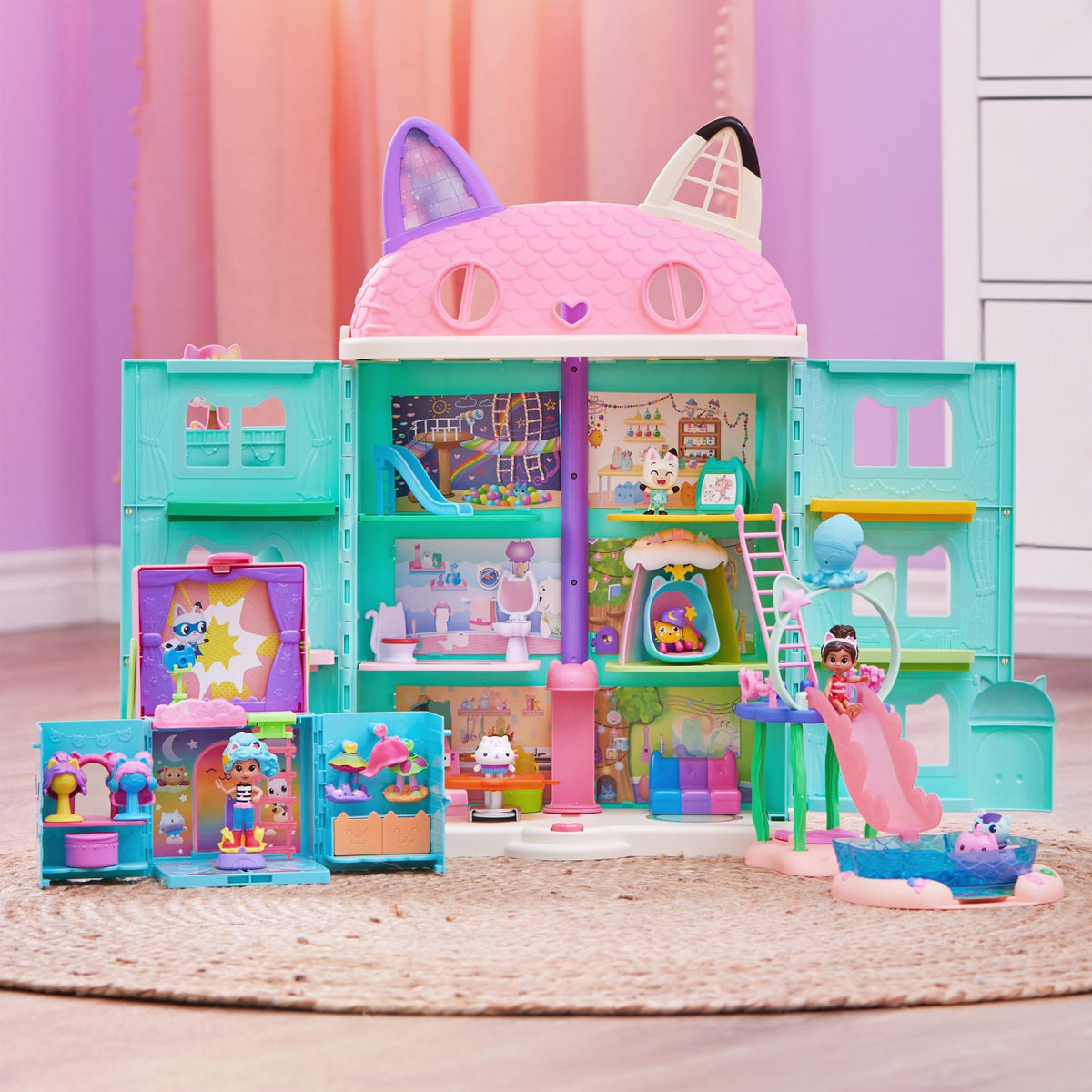 Gabbys Dollhouse Set de Joaca Piscina