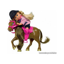 Încarcă imaginea în Galerie, Steffi Love Set Papusica Evi cu Calut Maro Inchis
