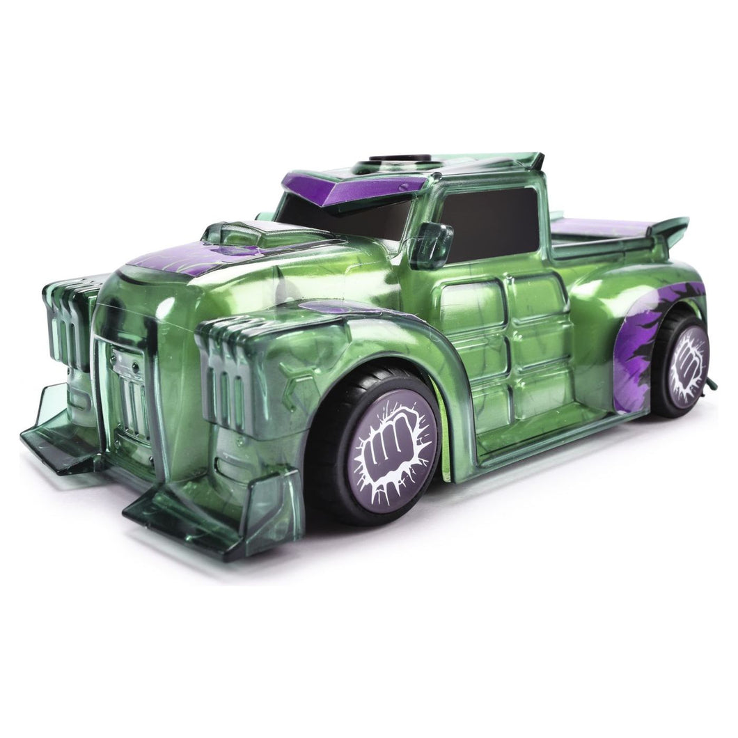 JadaToys - Marvel Masinuta Light Hero Hulk cu Sunete si Lumini