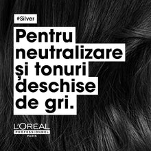 Încarcă imaginea în Galerie, L&#39;Oreal Professionnel SE Silver - Rezerva Sampon Pentru Par Carunt sau Alb 500ml
