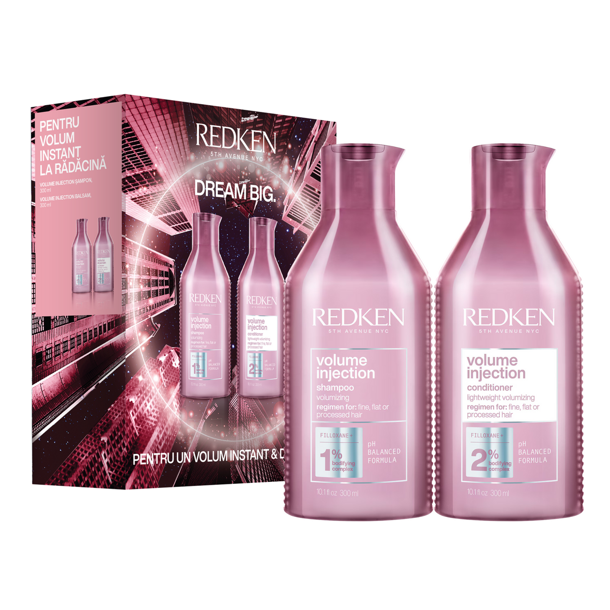 Redken Volume Injection - Set Pentru Volum - Beauty Lounge