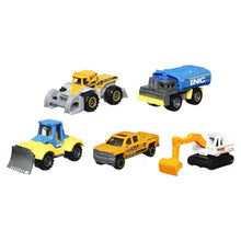 Încarcă imaginea în Galerie, Matchbox Set 5 Masinute Metalice Mbx Construction V
