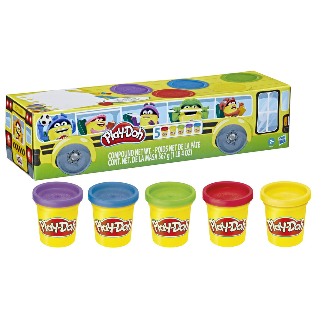 Play-Doh Pachet de 5 Cutii Back to School