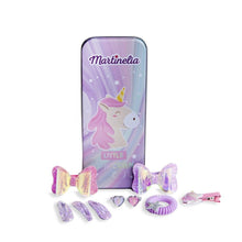 Încarcă imaginea în Galerie, Martinelia Little Unicorn Penar cu Accesorii Pentru Par
