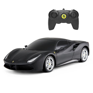 Rastar Masina cu Telecomanda Ferrari 488 GTB Negru