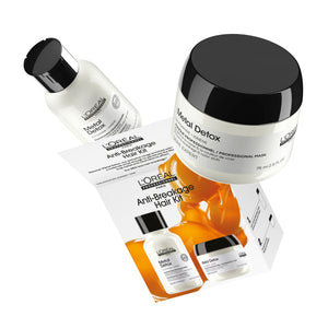 L'Oreal Professionnel SE Metal Detox Duo Travel - Set Anti-Rupere Pentru Par