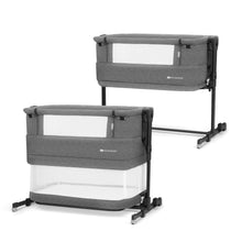 Încarcă imaginea în Galerie, Kinderkraft Patut Co-Sleeper Kinderkraft Neste Grow Gri Inchis
