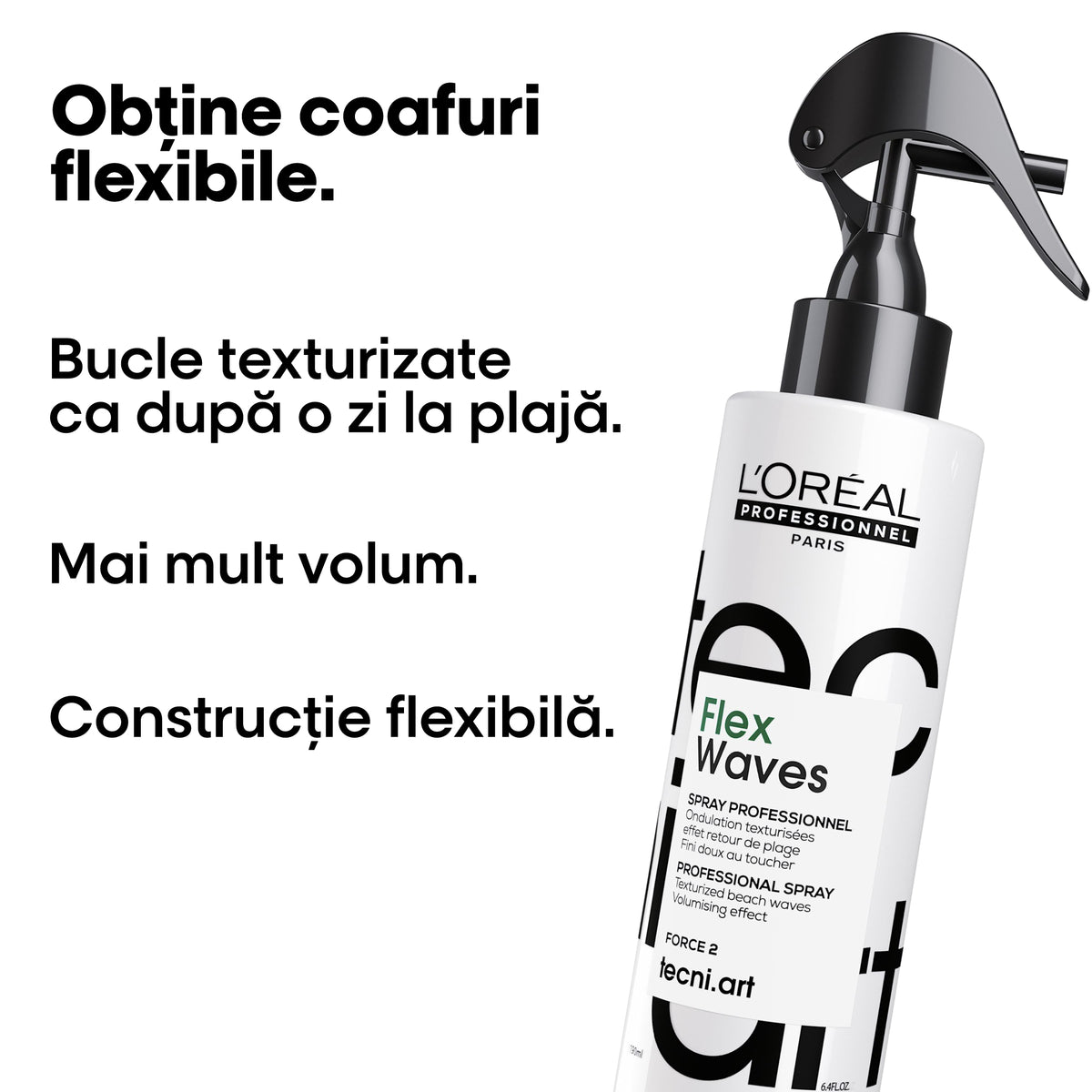 L'Oreal Professionnel Tecni Art Flex Waves - Spray Texturizant 190ml - Beauty Lounge