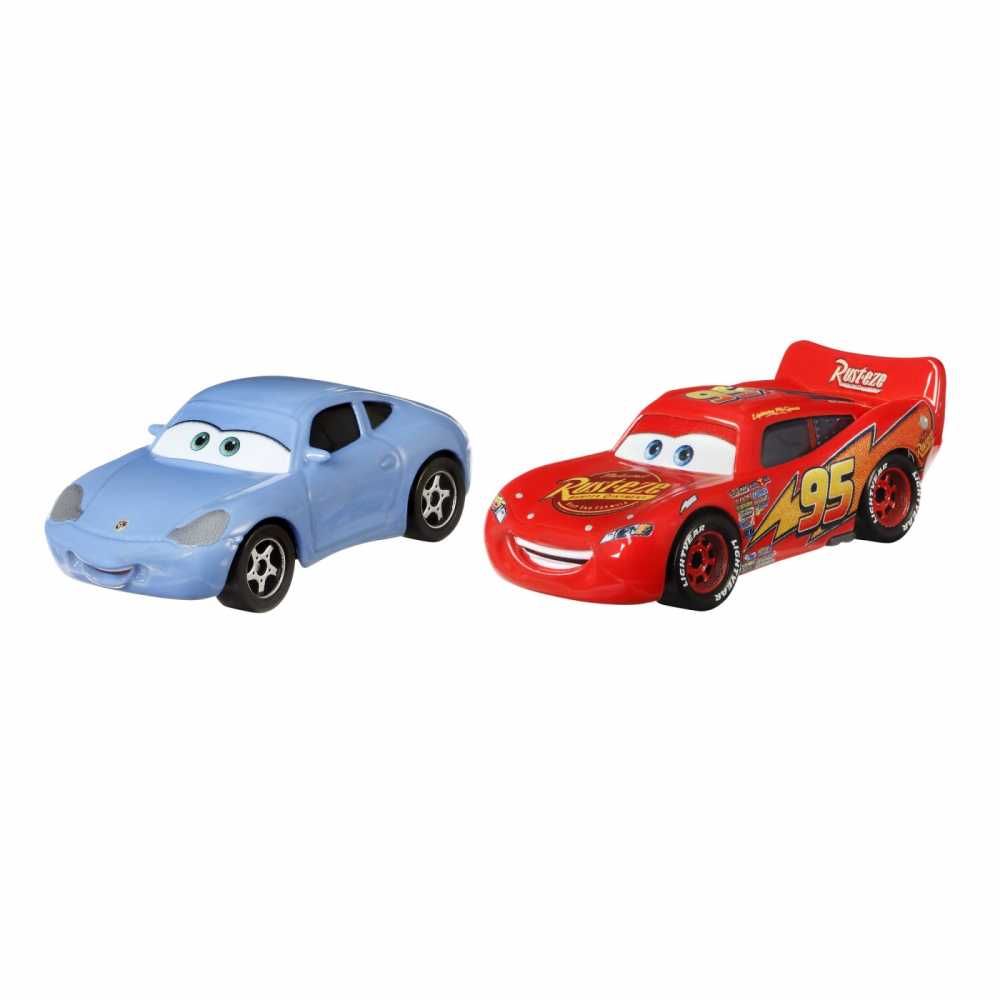 Cars 3 Set 2 Masinute Metalice Sally si Fulger Mcqueen