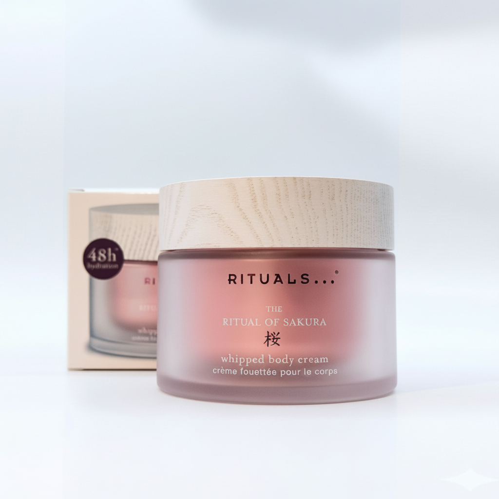 Rituals The Ritual of Sakura Whipped Body Cream 200ml - Crema de Corp - Beauty Lounge