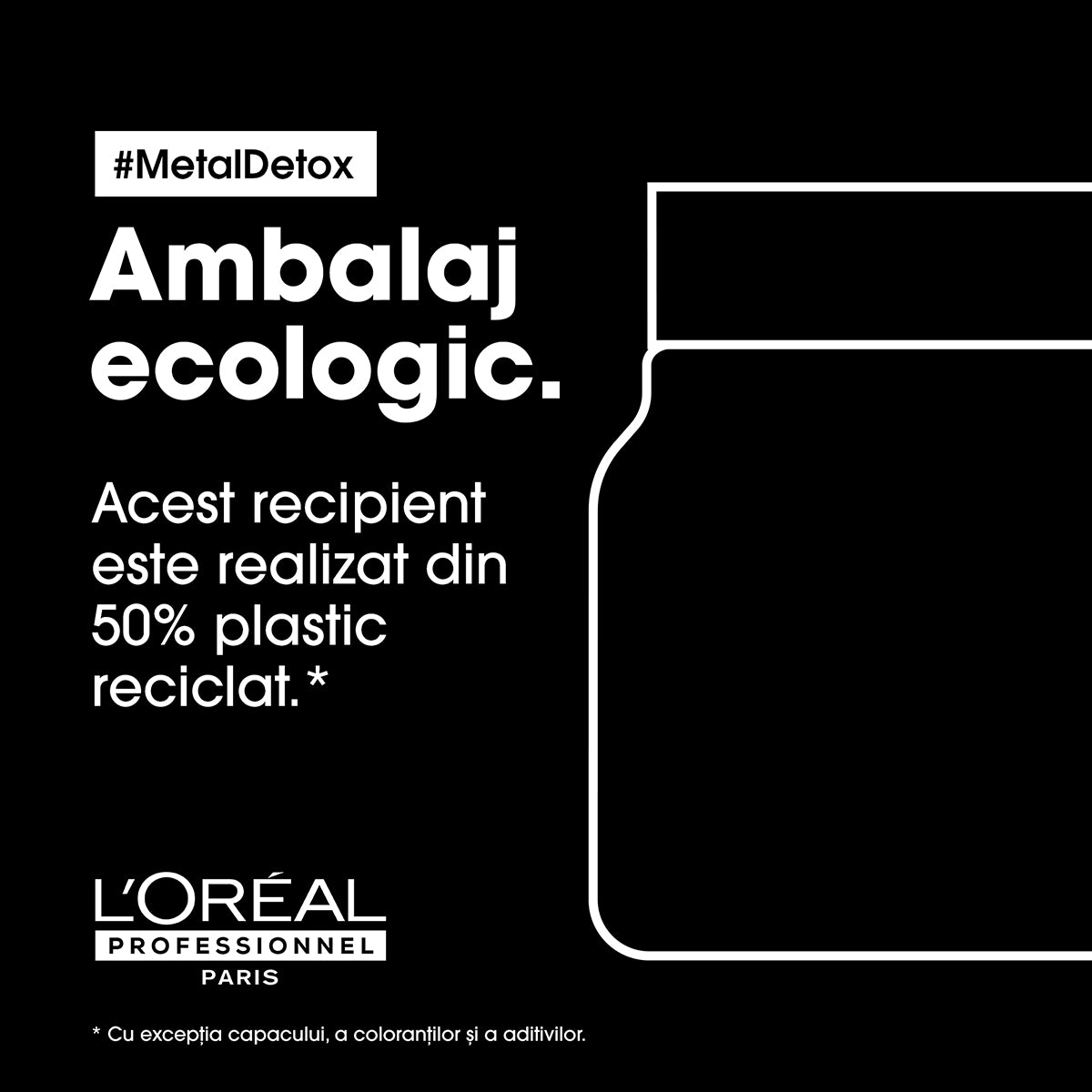 L'Oreal Professionnel SE Metal Detox Masca 250ml - Beauty Lounge