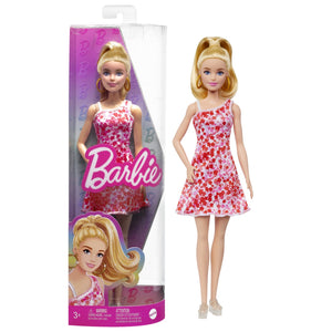 Barbie Fashionista Blonda cu Parul Prins in Coada