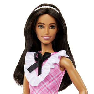 Barbie Papusa Fashionista Bruneta cu Bentita