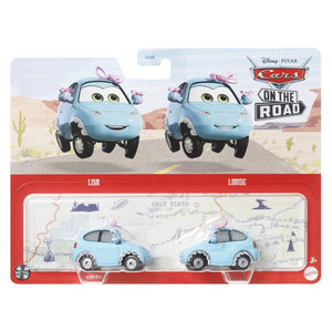 Cars 3 Set 2 Masinute Metalice Lisa si Louise