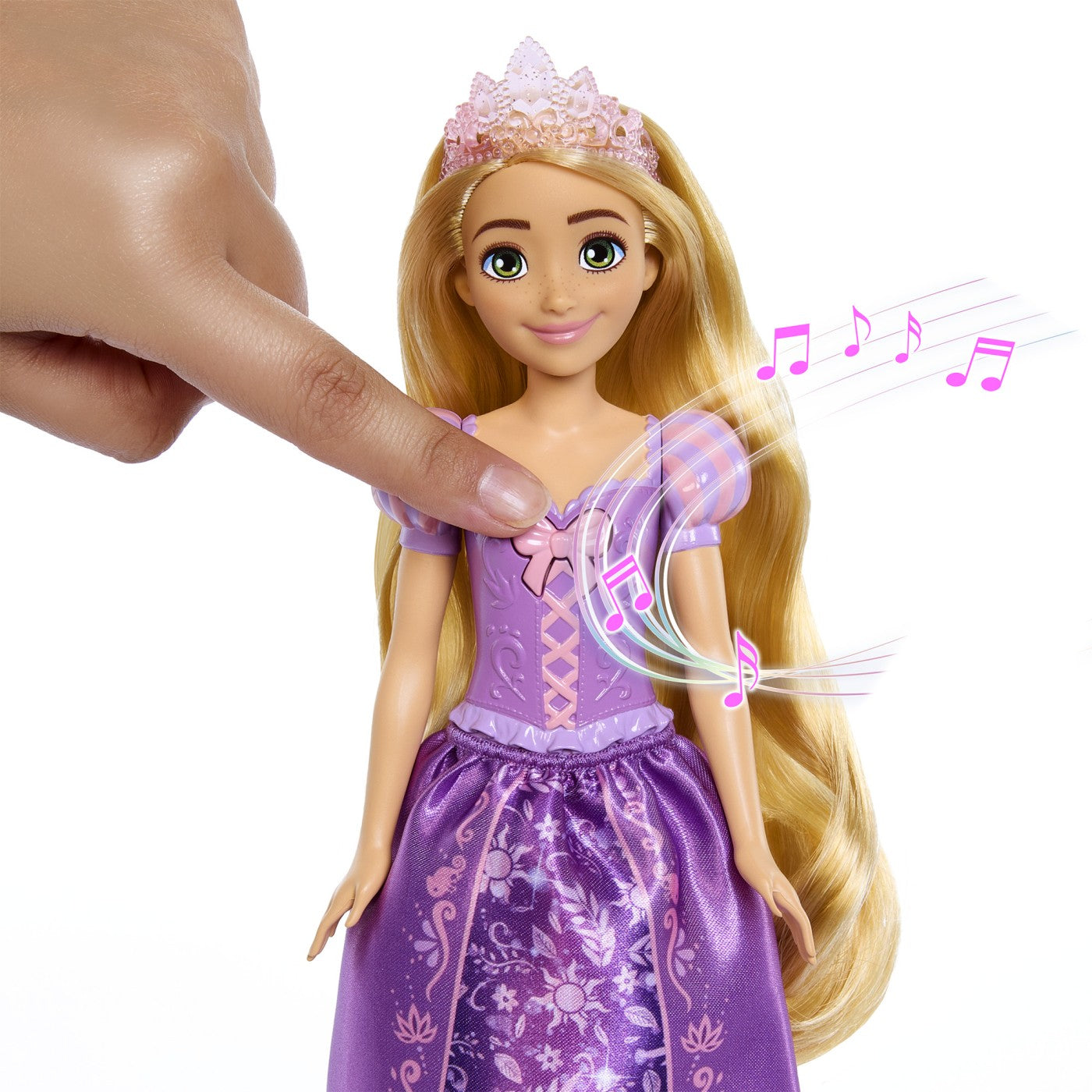 Disney Princess Papusa Rapunzel Care Canta 33cm