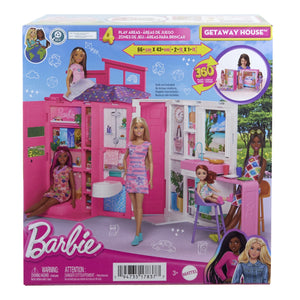 Barbie Casa de Papusi cu 4 Zone Pliabila