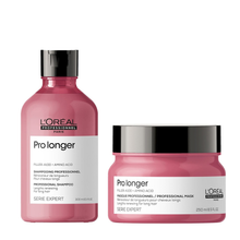 Încarcă imaginea în Galerie, Set L&#39;Oreal Professionnel Pro Longer - Sampon 300ml si Masca 250ml
