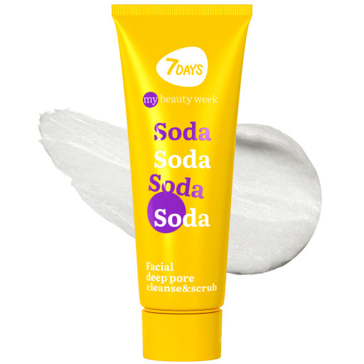 7DAYS Exfoliant Facial My Beauty Week Soda Curatare Profunda 80ml - Pentru Ten Gras
