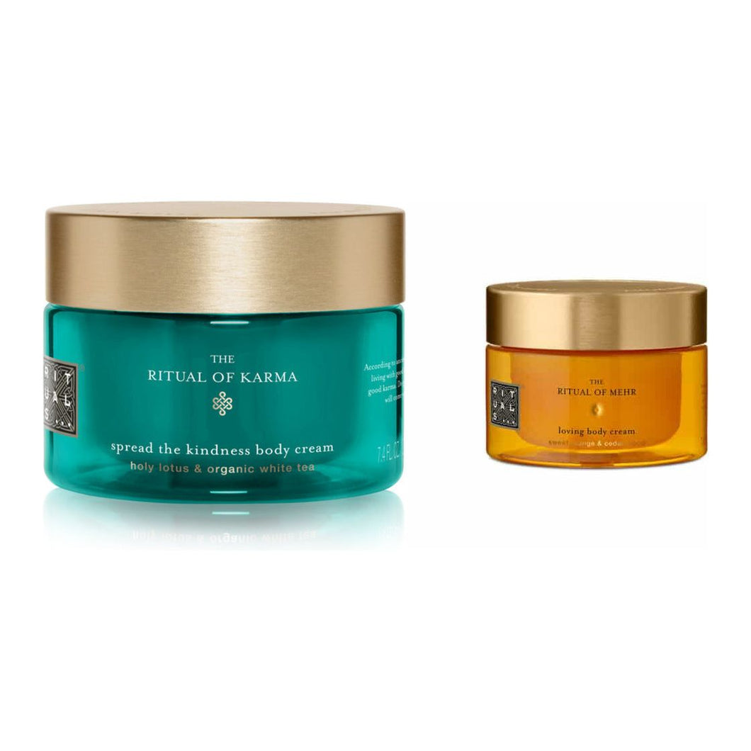 Set Rituals Body Cream - Crema Karma 220ml si Crema Mehr 220ml