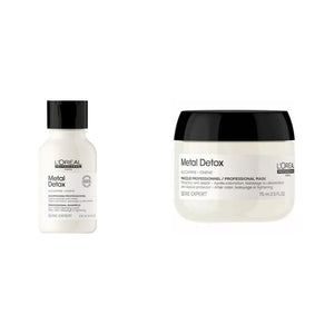 Set L'Oreal Professionnel SE Metal Detox - Sampon 100ml si Masca 75ml