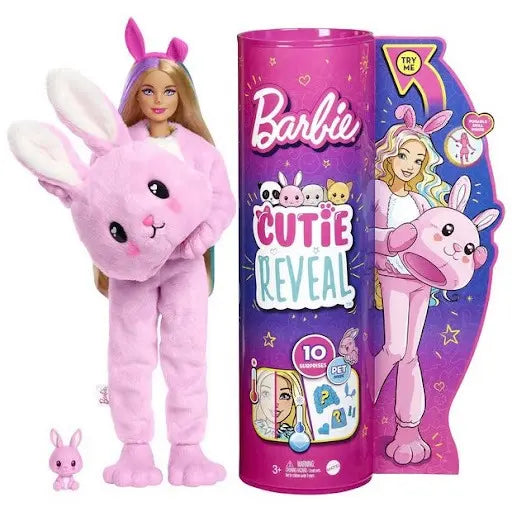 Barbie Papusa Cutie Reveal Iepuras 33cm