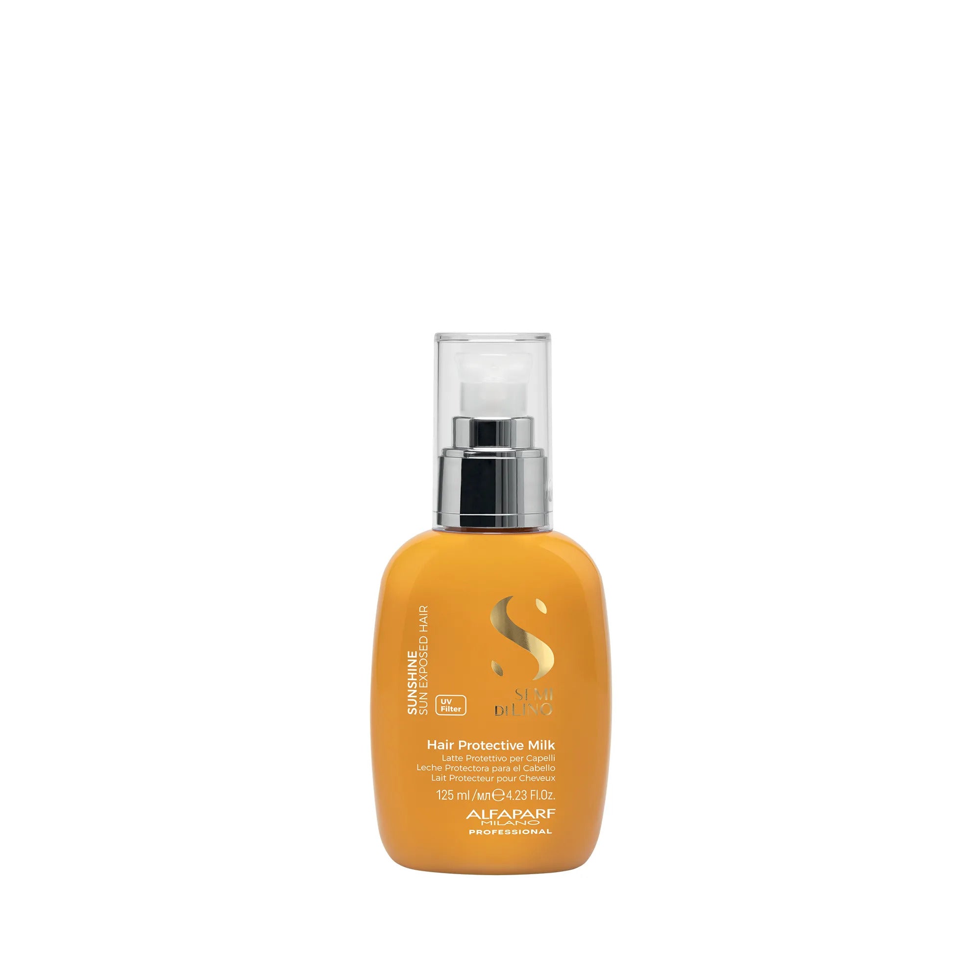 Alfaparf Milano Semi Di Lino Sunshine Protective Milk 125ml - Spray Leave-in cu Protectie Solara