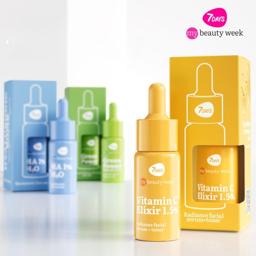 7DAYS Set Cadou My Beauty Week Just Drop Vitamin - Pentru Luminozitate