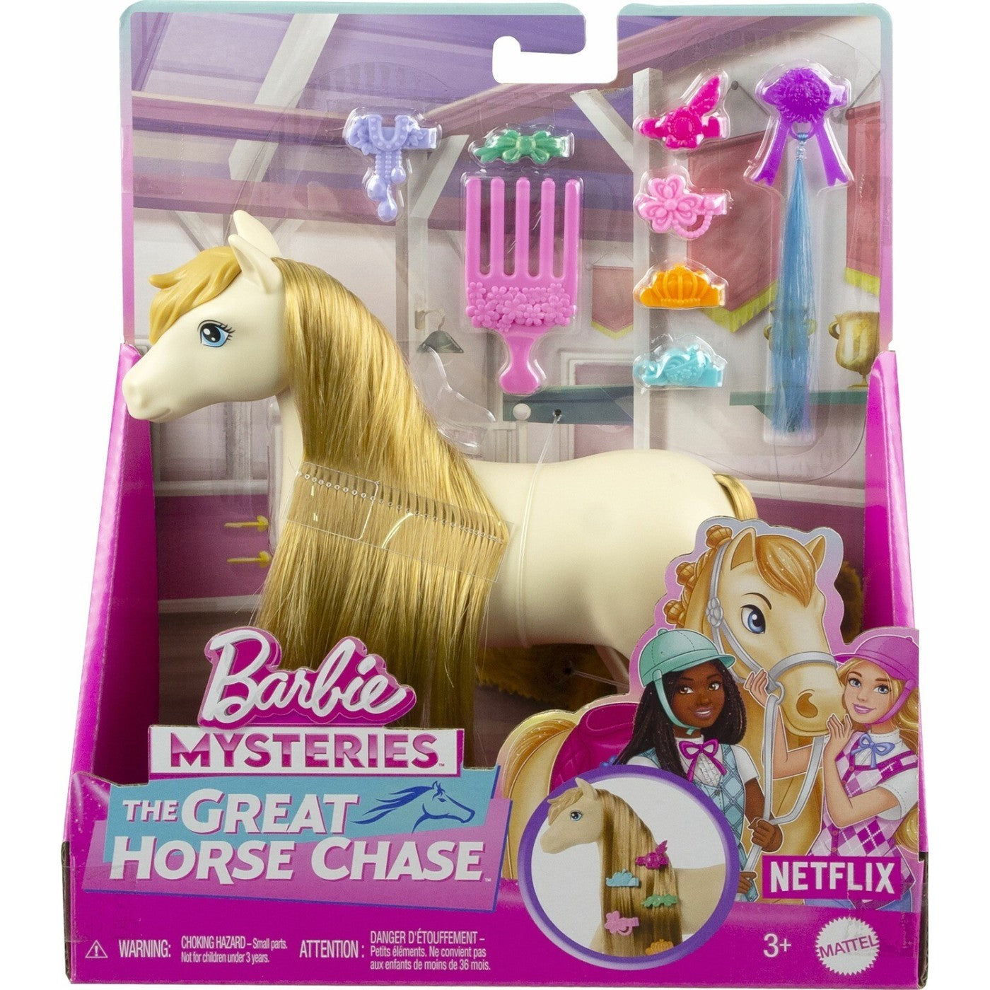 Barbie Mysteries Minunatul Calut Tornado 25cm