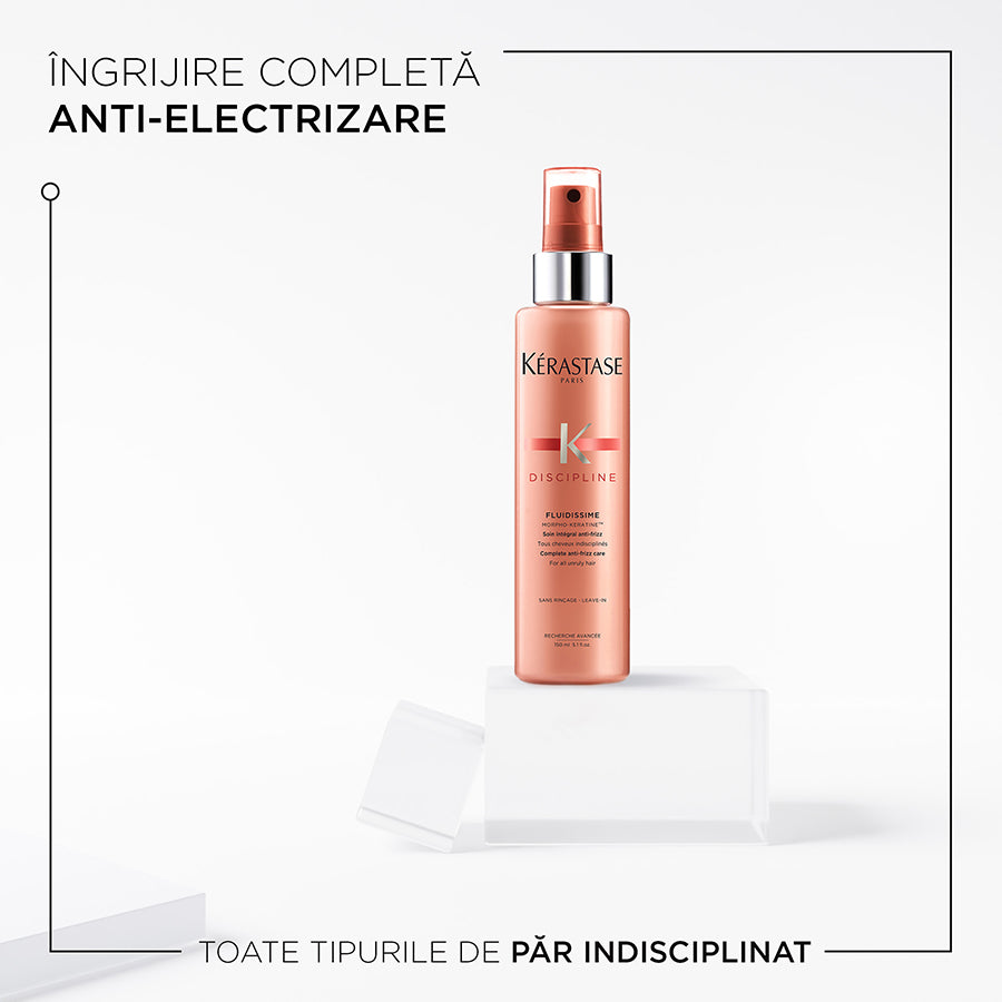 Kerastase Discipline Fluidissime - Spray De Par Pentru Netezire Si Anti-Frizz 150ml - Beauty Lounge