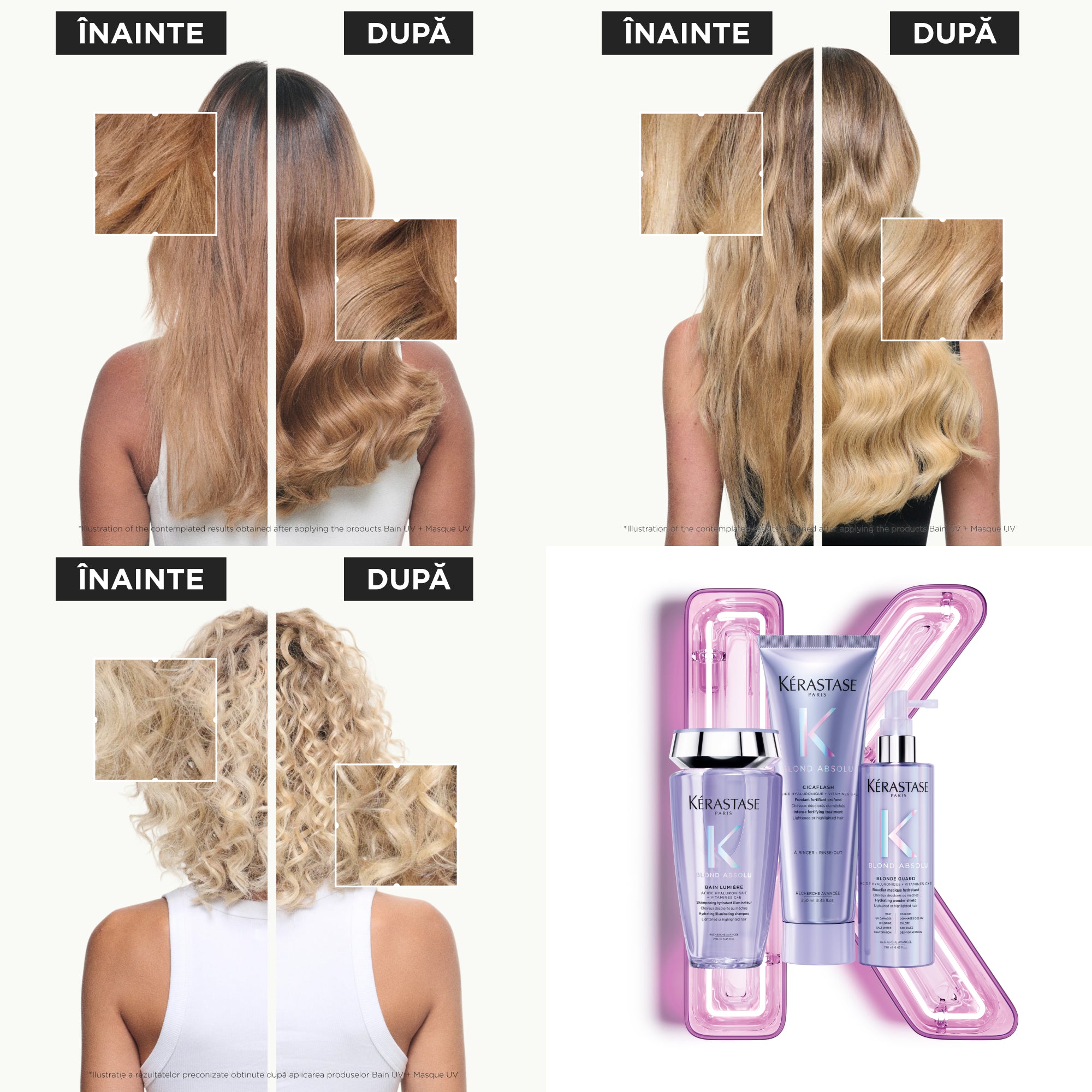 Kerastase Blond Absolu Bain Lumiere 80ml - Sampon Hidratant Iluminator Pentru Par Blond