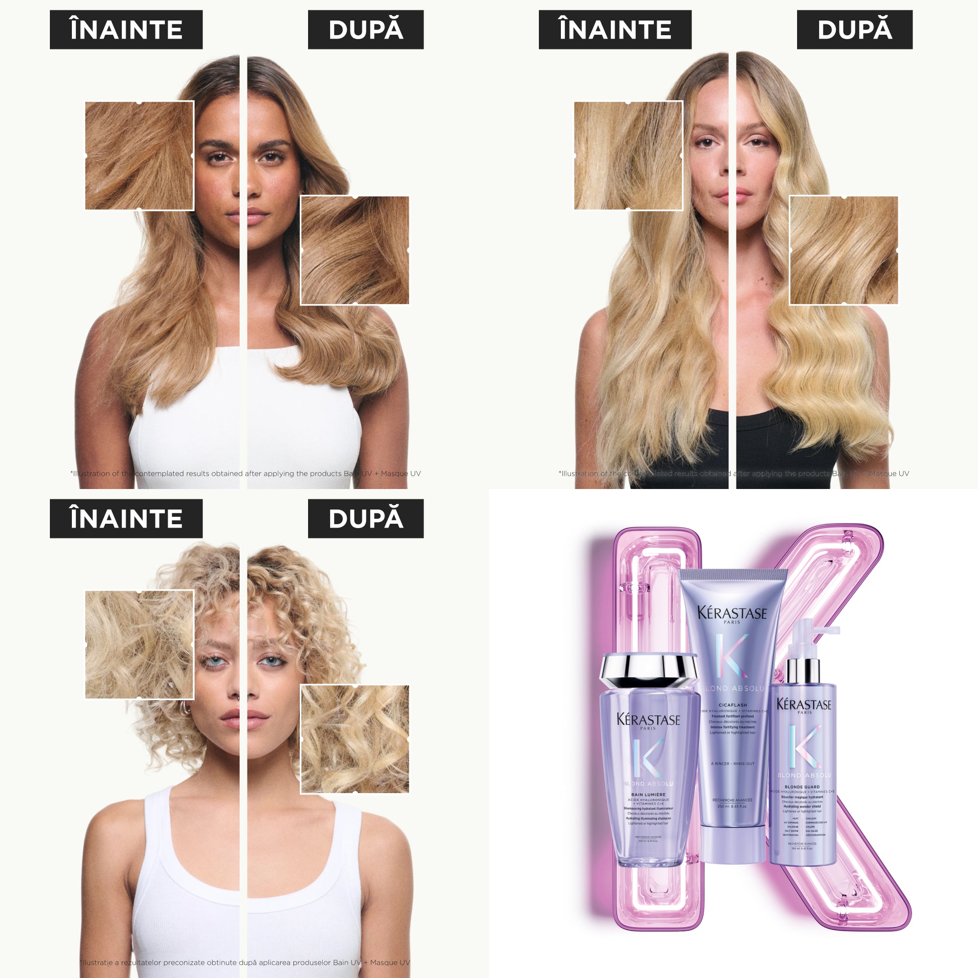 Kerastase Blond Absolu Bain Lumiere 80ml - Sampon Hidratant Iluminator Pentru Par Blond