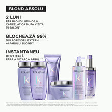 Încarcă imaginea în Galerie, Kerastase Blond Absolu Bain Lumiere 80ml - Sampon Hidratant Iluminator Pentru Par Blond
