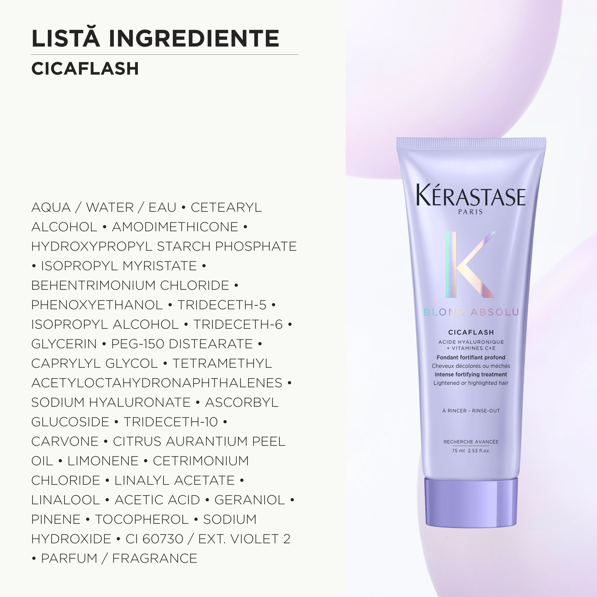 Kerastase Blond Absolu Cicaflash 75ml - Tratament Intens Fortifiant