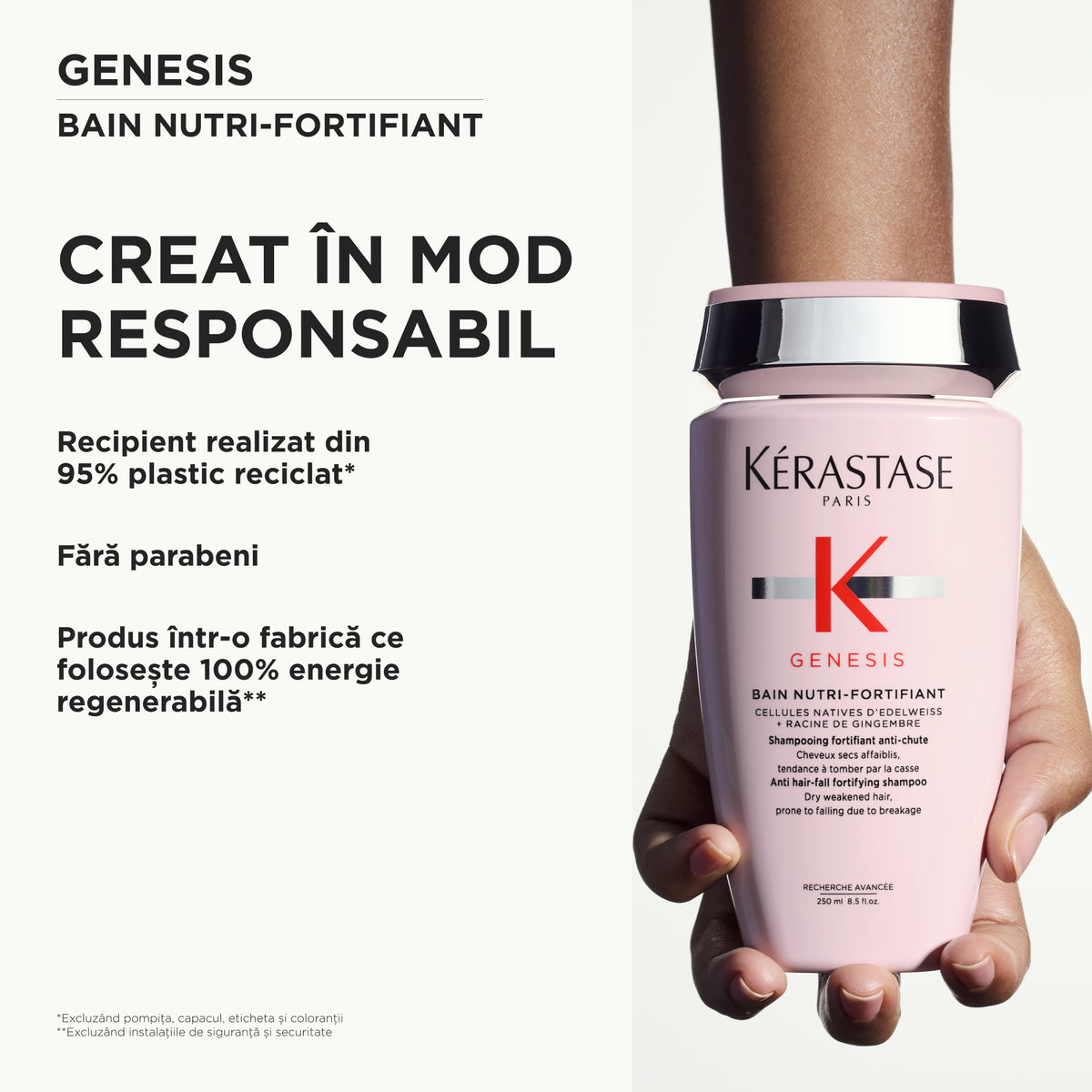 Kerastase Genesis Bain Nutri-Fortifiant Riche 250ml - Sampon Pentru Par Uscat