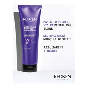 Redken Color Extend Blondage - Masca cu Pigment Violet 250ml