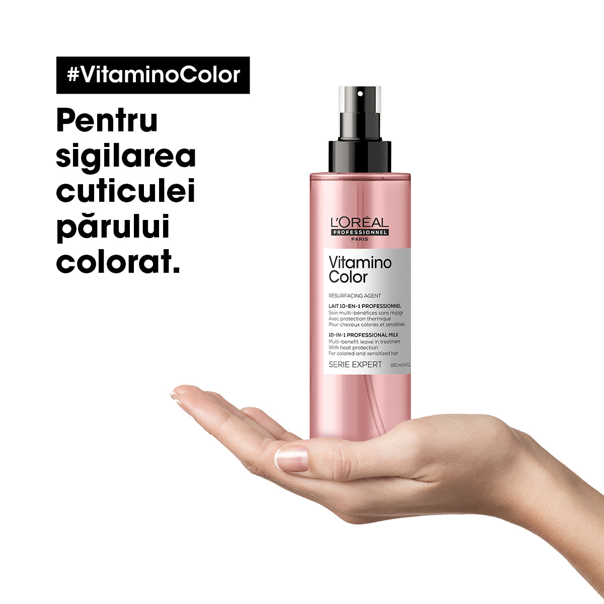 L'Oreal Professionnel SE Vitamino Color Resveratrol Spray 10in1 190ml - Beauty Lounge