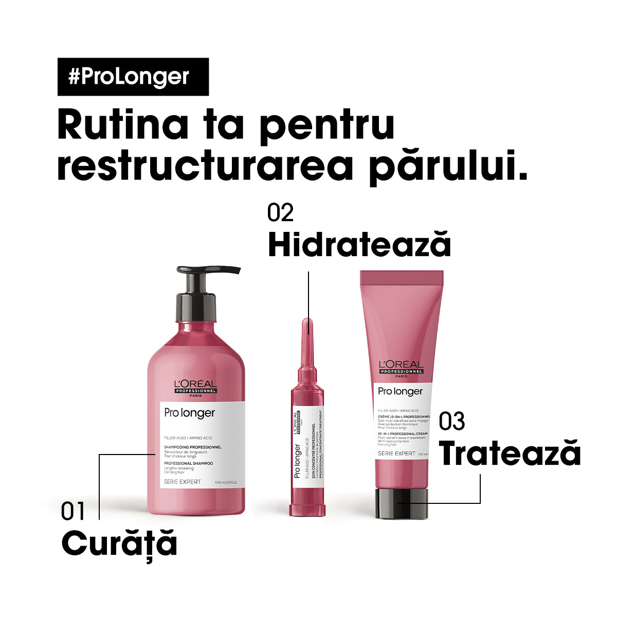 L'Oreal Professionnel SE Pro Longer Sampon 300ml - Pentru Repararea Lungimilor