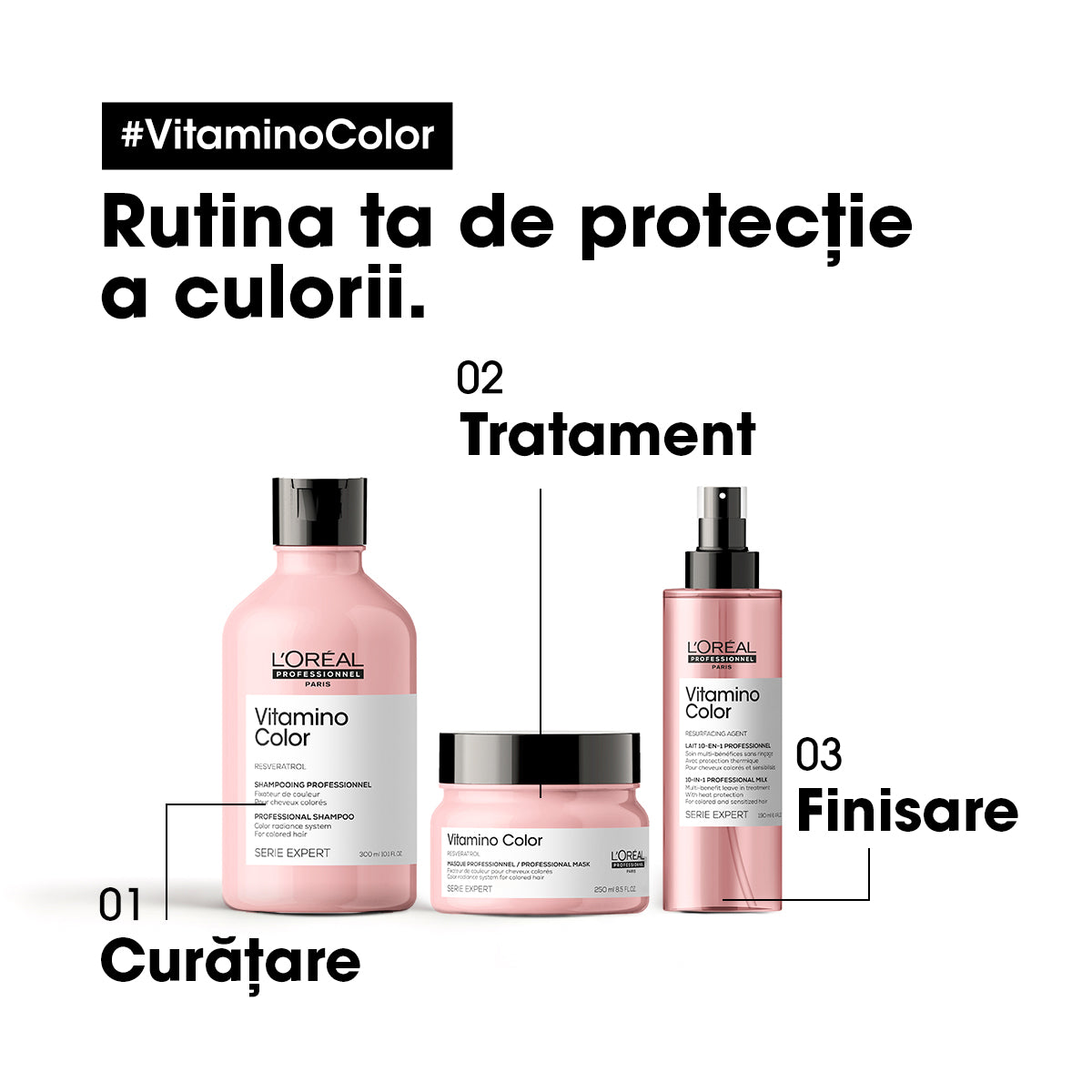 L'Oreal Professionnel SE Vitamino Color Resveratrol Balsam 200ml - Beauty Lounge