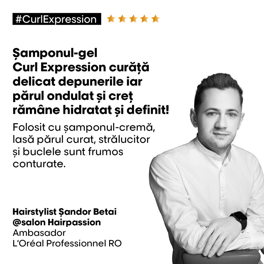 L’Oréal Professionnel SE Curl Expression 300ml - Sampon Gel Pentru Hidratare Intensa