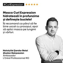 Încarcă imaginea în Galerie, L'Oreal Professionnel SE Curl Expression Mask 250ml - Masca Pentru Par Ondulat si Cret
